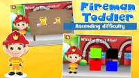Pompier école Toddler gratuit Screen Shot 1