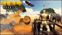 berburu hewan di taman safari 2020: offline Screen Shot 3