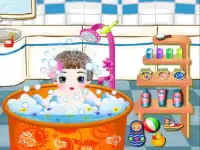 gioco da bagno super-bambino Screen Shot 0