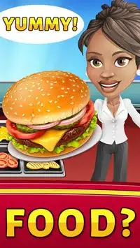Food Court: Burger Shop Game 2 Screen Shot 1