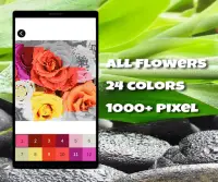 Coloring Flowers Pixel Art Game Screen Shot 4