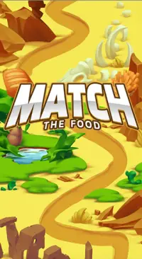 Match The Food Puzzle - Match 3D Game Screen Shot 0