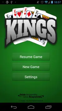 Kings (Drinking Game) Screen Shot 0
