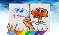 🎨 how to draw ɢυmвaII games free for kids🎨 Screen Shot 0