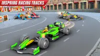 carreras de coches de fórmula Screen Shot 3