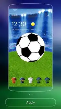 3d football theme jersey icons Screen Shot 0