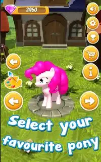 Sweet Pony Kids Runner 8 Bit Retro Screen Shot 1