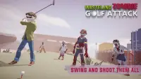 Zombie parvo Mini golfe - Zumbi Sobrevivência Screen Shot 3