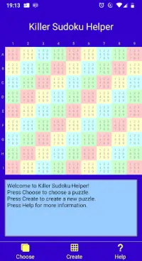 Killer Sudoku Helper Screen Shot 0