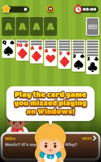 SOLITAIRE TOWN : KLONDIKE Screen Shot 1