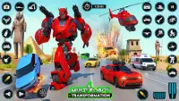 Robot Transform Car Games 3D Screen Shot 0