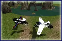 Terbang Polisi Sepeda Sim Screen Shot 1