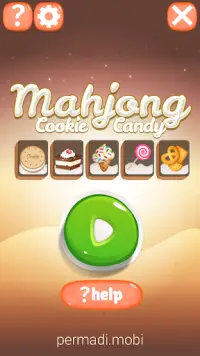Mahjong Cookie & Candy - Free Screen Shot 0
