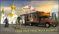 खाद्य ट्रक सिम्युलेटर पिज्जा डिलिवरी पिक पार्किंग Screen Shot 14
