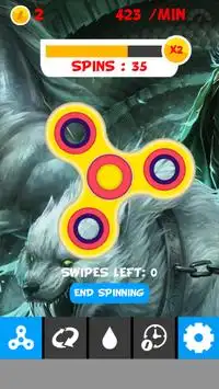 Finger Spinner Game Screen Shot 3