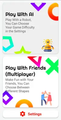 Funny Tic Tac Toe - Best Multiplayer Strategy Game Screen Shot 1