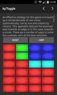 kpToggle: a quick color puzzle Screen Shot 0