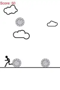 Brave Stickman: Rain Of Barrel Screen Shot 0