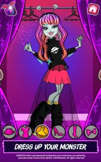 Monster High™ Beauty Shop: Fangtastic Fashion Game Screen Shot 0
