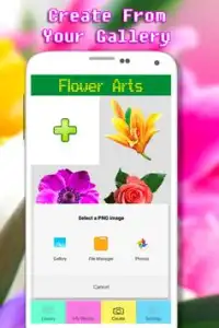 Colorear Arte De La Flor Por Número - Pixel Screen Shot 6