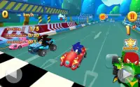 Sonic Chibi Race Screen Shot 1
