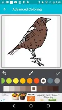 Birds - Learn, Spell, Quiz, Draw, Color and Games Screen Shot 6