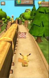 Subway Pikachu City Runner Dash Screen Shot 3