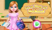 Dzień szkoła gry edukacyjne Screen Shot 7