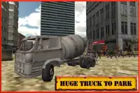 Cement Remicon Truck Parking Screen Shot 2