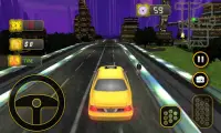 Gila super Kota Taxi Drift Screen Shot 5