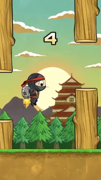 Fly Ninja Screen Shot 2