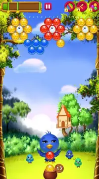 Birds POP Bubble Shooter game Screen Shot 0