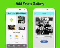 American Football Player Color By Number - Pixel Screen Shot 7