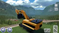estrada construção simulador Screen Shot 1