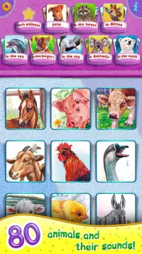 Animal Kingdom! Smart Kids Logic Games and Apps Screen Shot 0