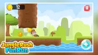 Jungle Rush : Fun Run Screen Shot 3