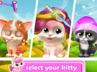 Pet Kitty Hair Salon Hairstyle Makeover Screen Shot 1