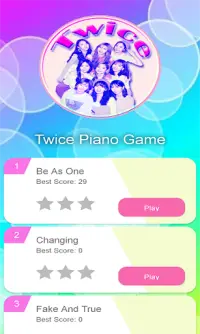 Twice More & More Piano Game Screen Shot 0