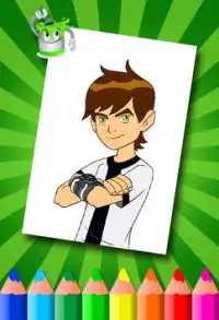 Ben 10 Colouring Book Screen Shot 0