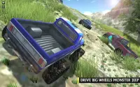 Big Tire Truck Driving Game Screen Shot 0