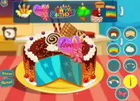 Cooking Games rainbow cake  Girls Games Screen Shot 4