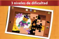 Juego de Halloween - Puzzle para niños Screen Shot 3