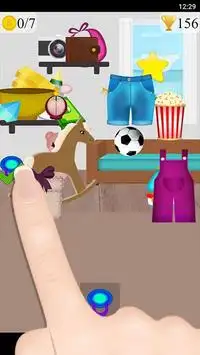 बच्चे की देखभाल छिपी वस्तु खेल Screen Shot 1