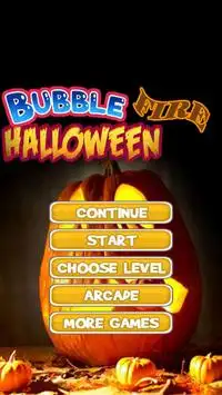 Bubble Halloween Fire Screen Shot 0
