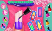 nail art salon de beauté - jeux de mode pour Screen Shot 1