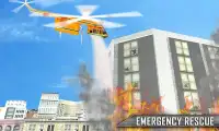 Спасание Вертолет Город Герой Screen Shot 2