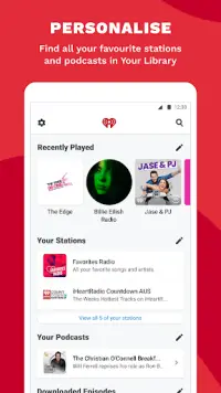 iHeartRadio - Free Music, Radio & Podcasts Screen Shot 5