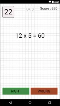 Math Minute Screen Shot 2