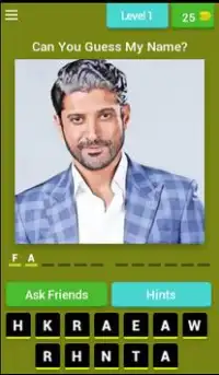 The Bollywood Celebrity Quiz Screen Shot 0