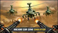 기관총 시뮬레이터: 총 게임 : 오프라인총 슈팅 게임 Screen Shot 1